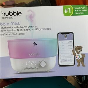 Hubble Mist Humidifier with Digital Clock
